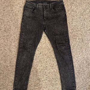 Levi's 512 32x32 Dark Grey Huggy Men's Slim Taper Jeans